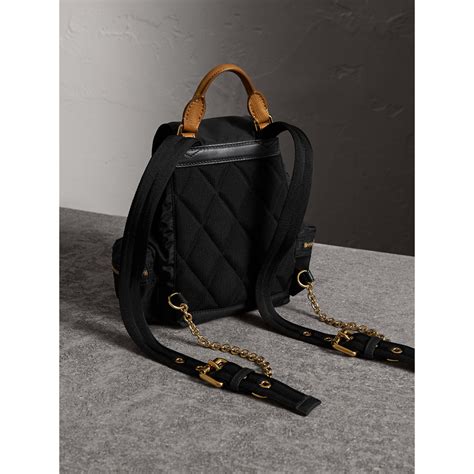 burberry rucksack small black|Burberry backpack vintage.